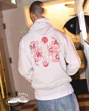 Load image into Gallery viewer, METALWOOD STUDIO x ANTi COUNTRY CLUB TOKYO EXCLUSIVE CAPSULE COLLECTION 2026SS - HOODIE GRAY -