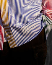 将图片加载到图库查看器,ANTi COUNTRY CLUB COTTON SHIRT - MULTI COLOR STRIPE -