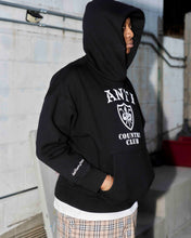 将图片加载到图库查看器,ANTi COUNTRY CLUB COLLEGE LOGO HOODIE - BLACK -