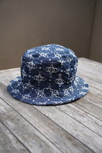 将图片加载到图库查看器,ANTi COUNTRY CLUB TOKYO DENIM COLLECTION 【JACQUARD ACC DENIM BUCKET HAT】
