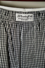 Load image into Gallery viewer, ANTi COUNTRY CLUB TOKYO 2026 SS - PLAID TRUNKS（BLACK) -
