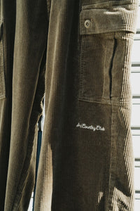 ANTi COUNTRY CLUB CORDUROY PANTS - KHAKI -