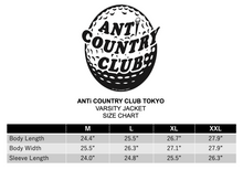 Carica l&#39;immagine nel visualizzatore di Gallery, ANTi COUNTRY CLUB VARSITY JACKET - BROWN -
