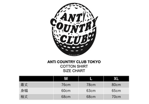 ANTi COUNTRY CLUB COTTON SHIRT - PINK -