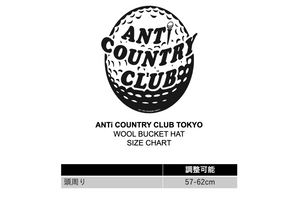 ANTi COUNTRY CLUB WOOL BUCKET HAT