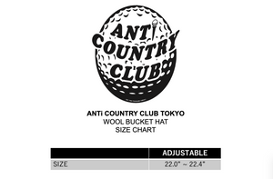 ANTi COUNTRY CLUB WOOL BUCKET HAT