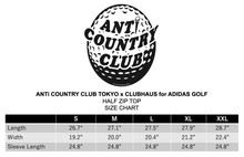 画像をギャラリービューアに読み込む, CLUBHAUS x ANTi COUNTRY CLUB TOKYO for ADIDAS GOLF Vol.2 HALF ZIP TOP ( BLACK )
