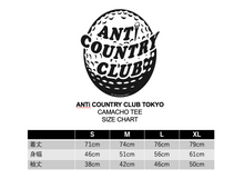 Load image into Gallery viewer, ANTi COUNTRY CLUB TOKYO x MANNERS KNOWS【 CAMACHO TEE 】
