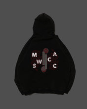 Load image into Gallery viewer, METALWOOD STUDIO x ANTi COUNTRY CLUB TOKYO EXCLUSIVE CAPSULE COLLECTION 2026SS - HOODIE BLACK-
