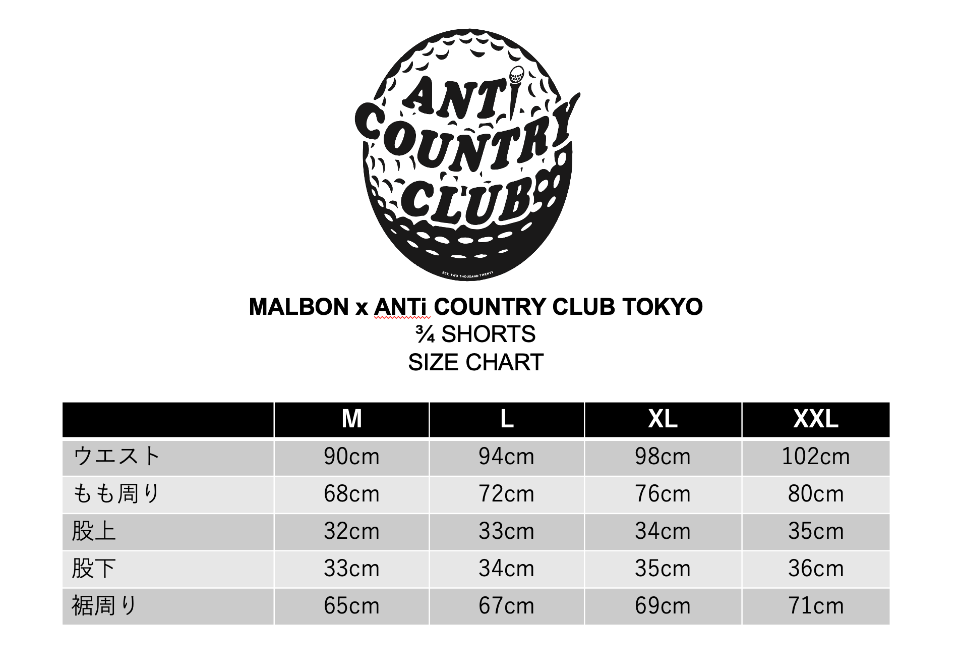 malbon × anti country club tokyo