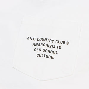 VANS x ANTi COUNTRY CLUB TOKYO COLLABORATION TEE - WHITE -