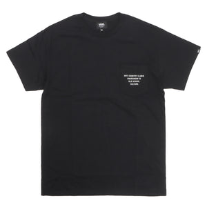 VANS x ANTi COUNTRY CLUB TOKYO COLLABORATION TEE - BLACK -