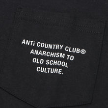 Load image into Gallery viewer, VANS x ANTi COUNTRY CLUB TOKYO COLLABORATION TEE - BLACK -
