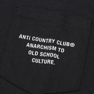 VANS x ANTi COUNTRY CLUB TOKYO COLLABORATION TEE - BLACK -