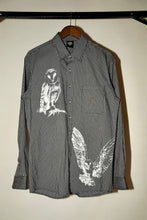 Load image into Gallery viewer, ANTi COUNTRY CLUB TOKYO 2026 SS - OWL PAINTED PLAID SHIRT（BLACK) -
