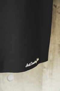 ANTi COUNTRY CLUB 3/4 LENGTH SHORTS - BLACK -