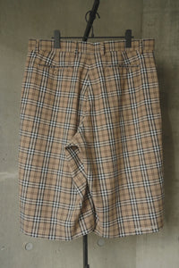 ANTi COUNTRY CLUB 3/4 LENGTH SHORTS - BROWN CHECK -