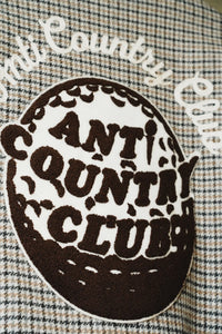 ANTi COUNTRY CLUB VARSITY JACKET - BROWN -