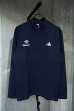 Charger l&#39;image dans la galerie, CLUBHAUS x ANTi COUNTRY CLUB TOKYO for ADIDAS GOLF Vol.2 HALF ZIP TOP ( NAVY )
