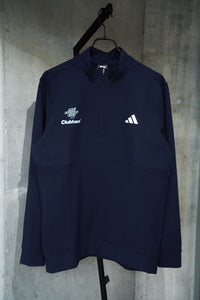 CLUBHAUS x ANTi COUNTRY CLUB TOKYO for ADIDAS GOLF Vol.2 HALF ZIP TOP ( NAVY )