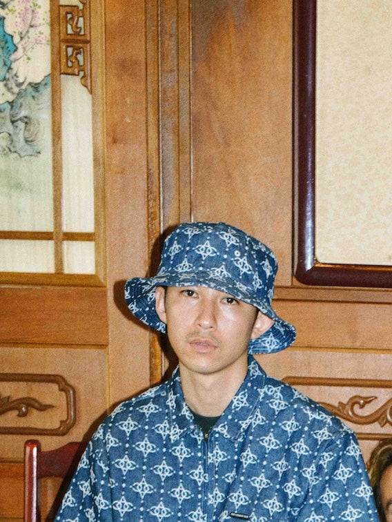 ANTi COUNTRY CLUB TOKYO DENIM COLLECTION 【JACQUARD ACC DENIM BUCKET HAT】