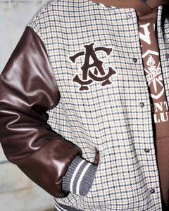 ANTi COUNTRY CLUB VARSITY JACKET - BROWN -