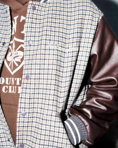 ANTi COUNTRY CLUB VARSITY JACKET - BROWN -