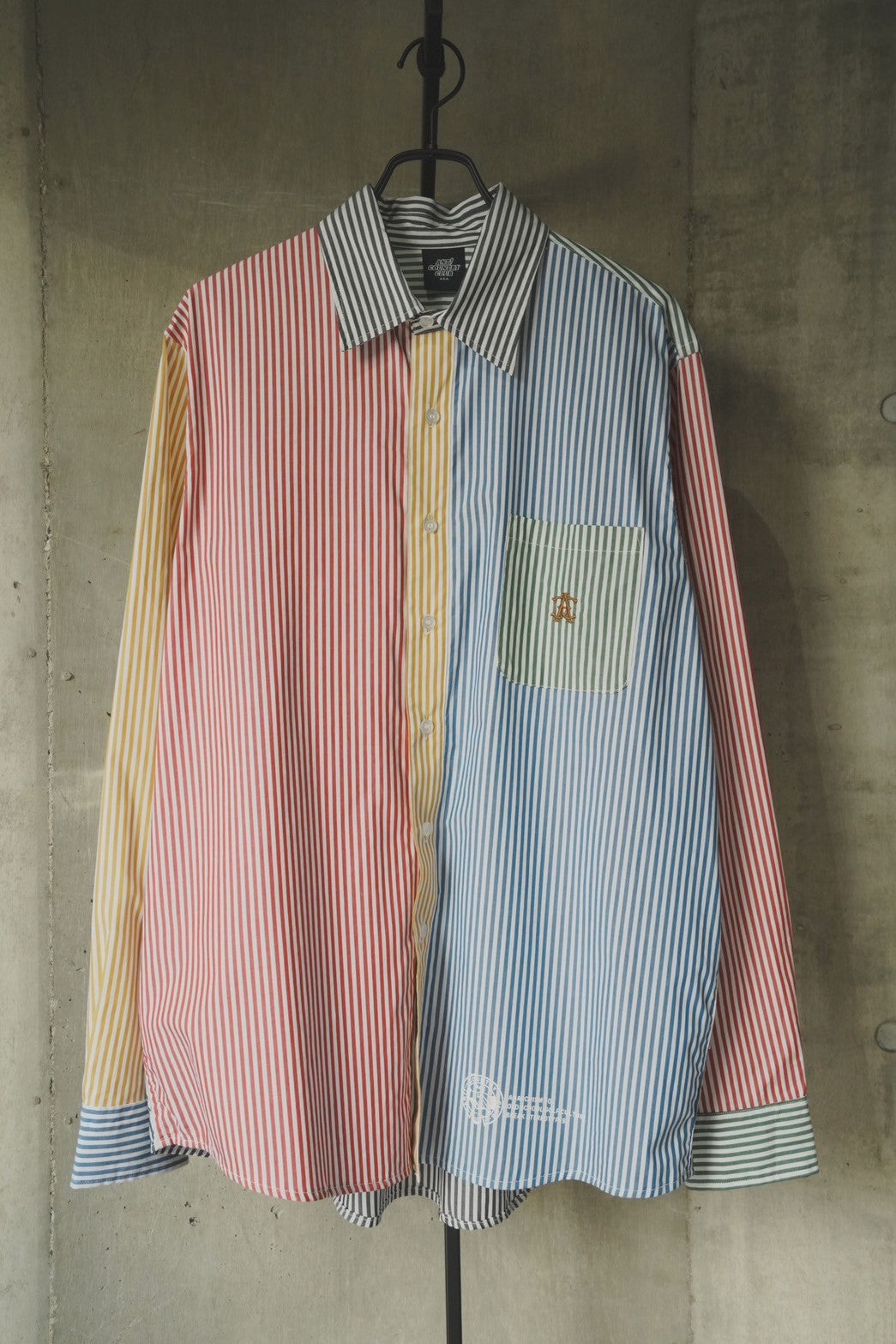 ANTi COUNTRY CLUB COTTON SHIRT - MULTI COLOR STRIPE -