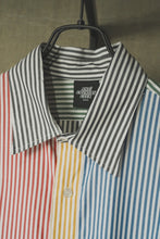 이미지를 갤러리 뷰어에 로드 , ANTi COUNTRY CLUB COTTON SHIRT - MULTI COLOR STRIPE -
