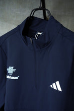 Charger l&#39;image dans la galerie, CLUBHAUS x ANTi COUNTRY CLUB TOKYO for ADIDAS GOLF Vol.2 HALF ZIP TOP ( NAVY )
