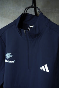 CLUBHAUS x ANTi COUNTRY CLUB TOKYO for ADIDAS GOLF Vol.2 HALF ZIP TOP ( NAVY )