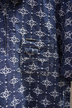 将图片加载到图库查看器，ANTi COUNTRY CLUB TOKYO DENIM COLLECTION 【JACQUARD ACC DENIM HALF ZIP SHIRT】
