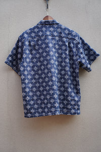 ANTi COUNTRY CLUB TOKYO DENIM COLLECTION 【JACQUARD ACC DENIM HALF ZIP SHIRT】