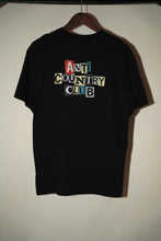 Load image into Gallery viewer, ANTi COUNTRY CLUB TOKYO 2026 SS - ANTi COUNTRY CLUB TOKYO GRAPHIC T-SHIRT（BLACK) -
