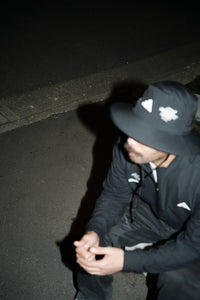CLUBHAUS x ANTi COUNTRY CLUB TOKYO for ADIDAS GOLF Vol.2 HALF ZIP TOP ( BLACK )