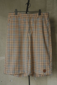 ANTi COUNTRY CLUB 3/4 LENGTH SHORTS - BROWN CHECK -