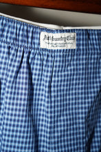 Load image into Gallery viewer, ANTi COUNTRY CLUB TOKYO 2026 SS - PLAID TRUNKS（BLUE) -
