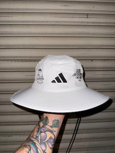 CLUBHAUS x ANTi COUNTRY CLUB TOKYO for ADIDAS GOLF Vol.2 Brim Hat ( WHITE )