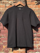 Load image into Gallery viewer, ANTi COUNTRY CLUB TOKYO 2026 SS - “A” EMBROIDERED T-SHIRT (BLACK) -
