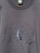 Load image into Gallery viewer, ANTi COUNTRY CLUB TOKYO 2026 SS - “A” EMBROIDERED CREWNECK SWEATSHIRT (NAVY) -
